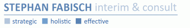 Logo Stephan Fabisch interim & consult